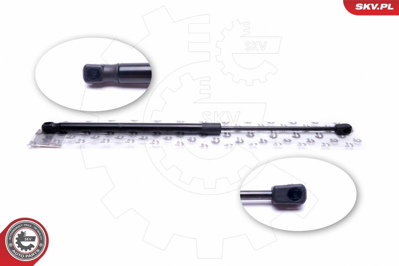 Gasfeder, Koffer-/Laderaum