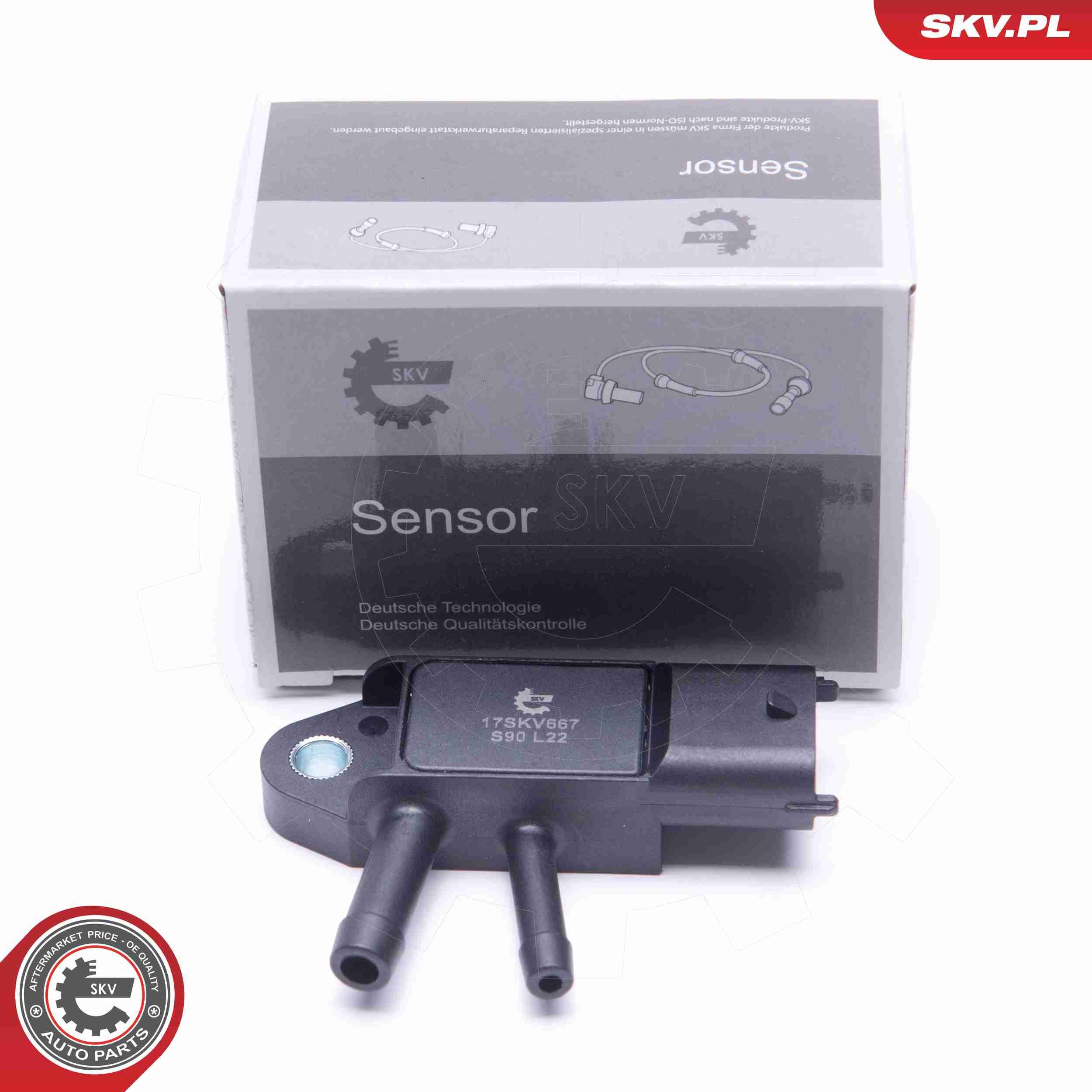 ESEN SKV 17SKV667 - Sensor, Abgasdruck