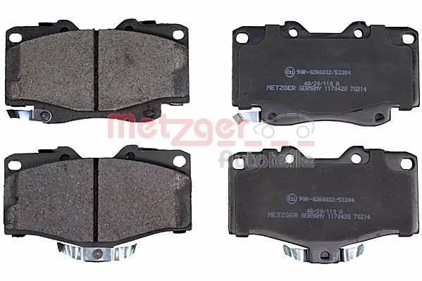 Brake Pad Set, disc brake 1170428