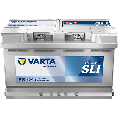 VARTA 580400074K262 - Starterbatterie DYNAMIC SLI
