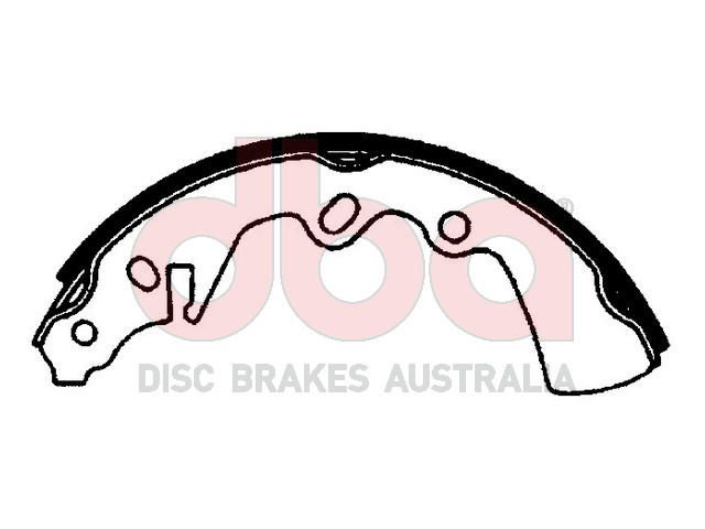 Street Series Brake Shoes [Mazda 626/929/RX4/RX7 228.6mm] - TecDoc Only