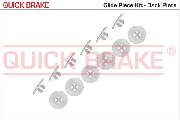 Accessory Kit, brake shoes 6858K