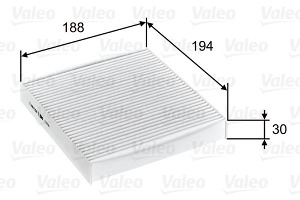 Filter, cabin air 715755