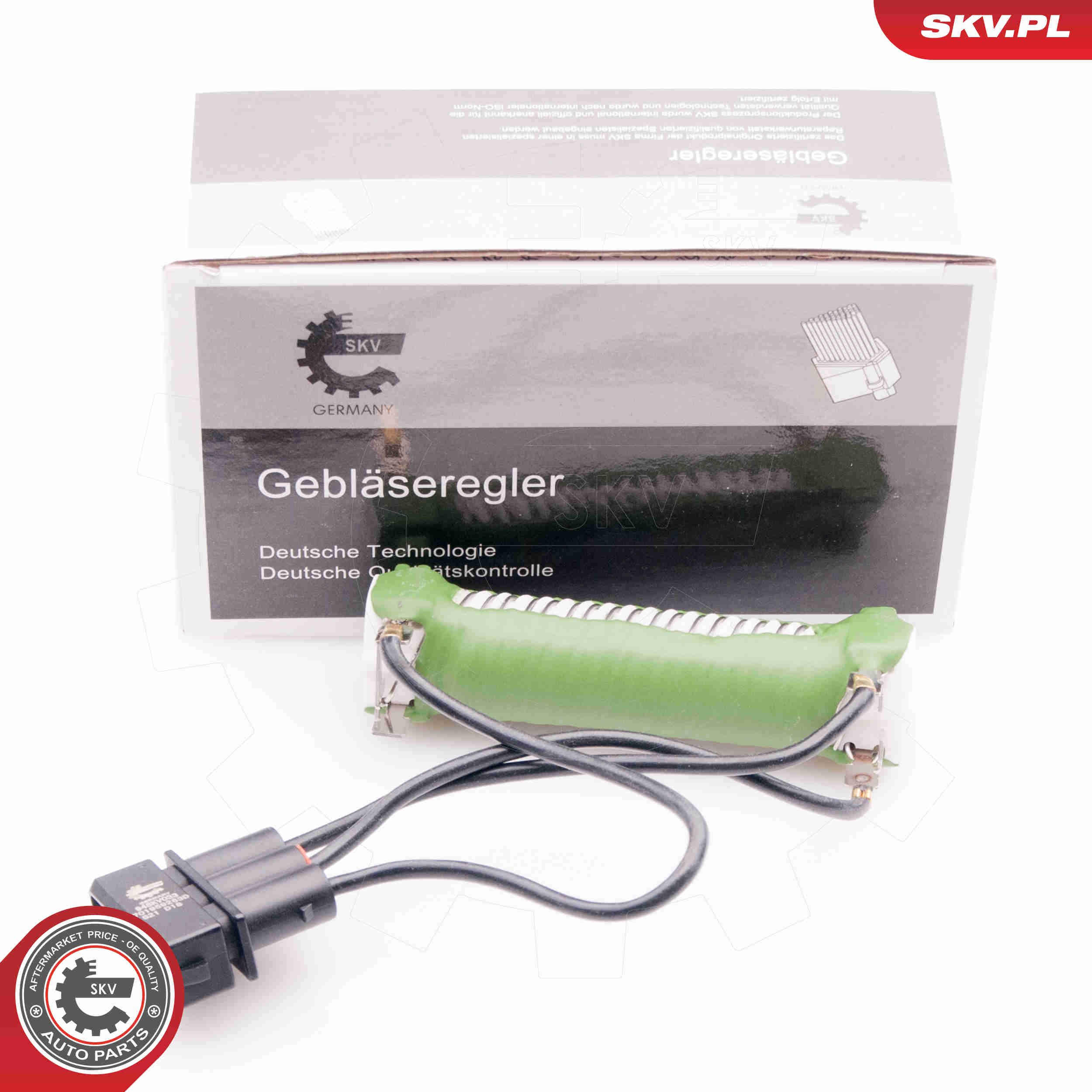 Widerstand, Innenraumgebläse