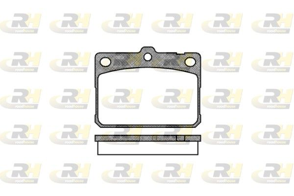 Bremsbelagsatz, Scheibenbremse