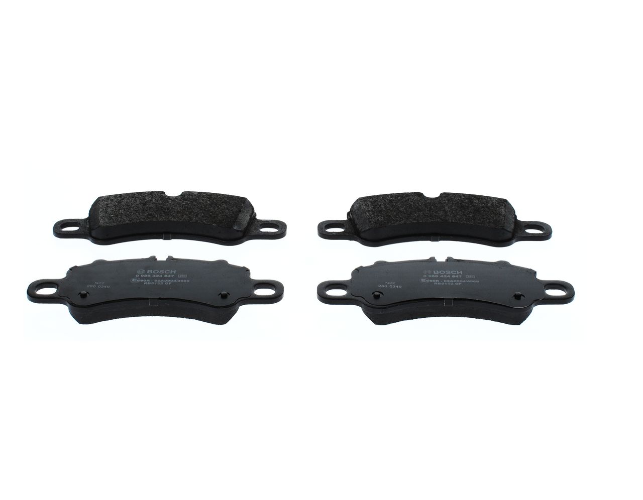 BOSCH 0 986 424 847 Brake Pad Set, disc brake