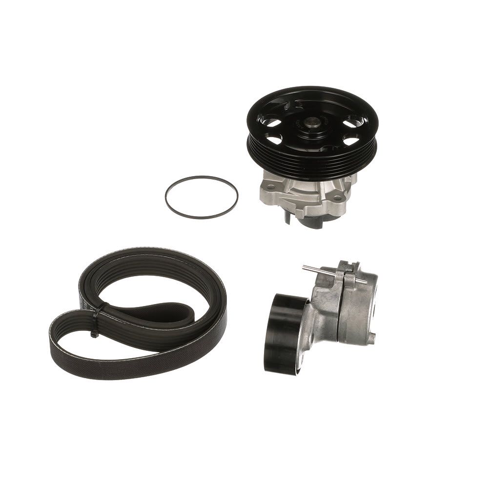 vandens siurblys + V formos rumbuotas diržas, komplektas