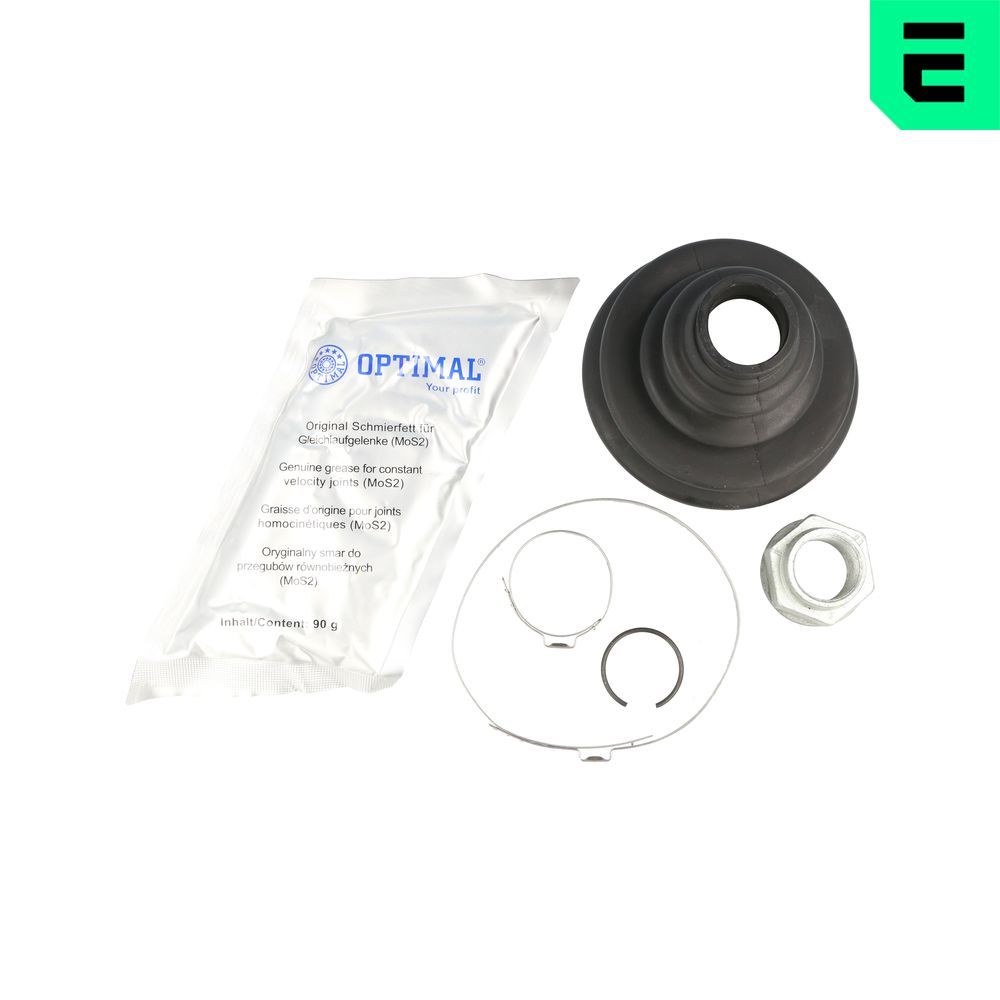 Faltenbalgsatz, Antriebswelle