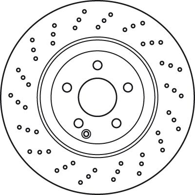 TRW BRAKE DISC - TecDoc 2