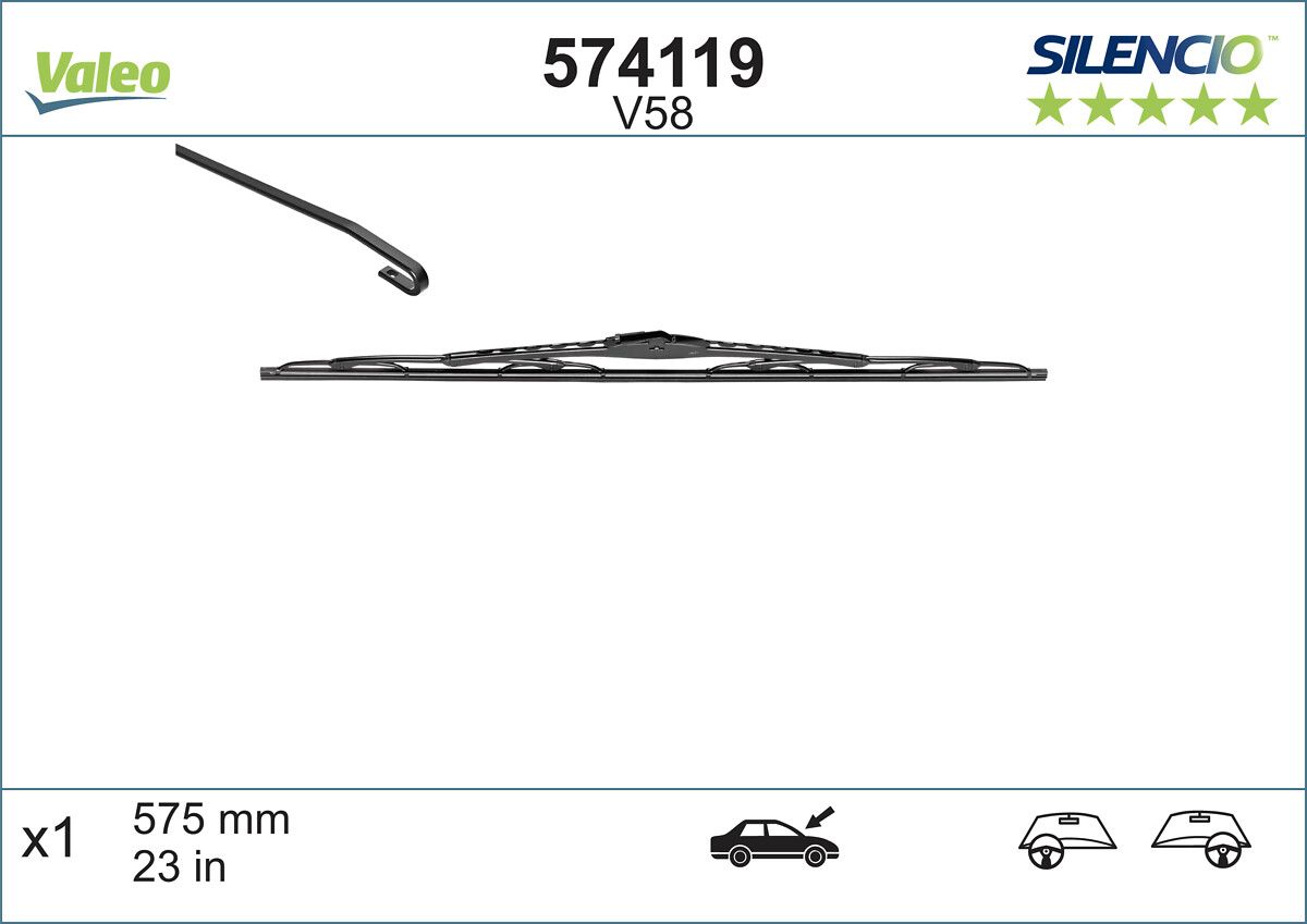 VALEO 574119 Wiper Blade