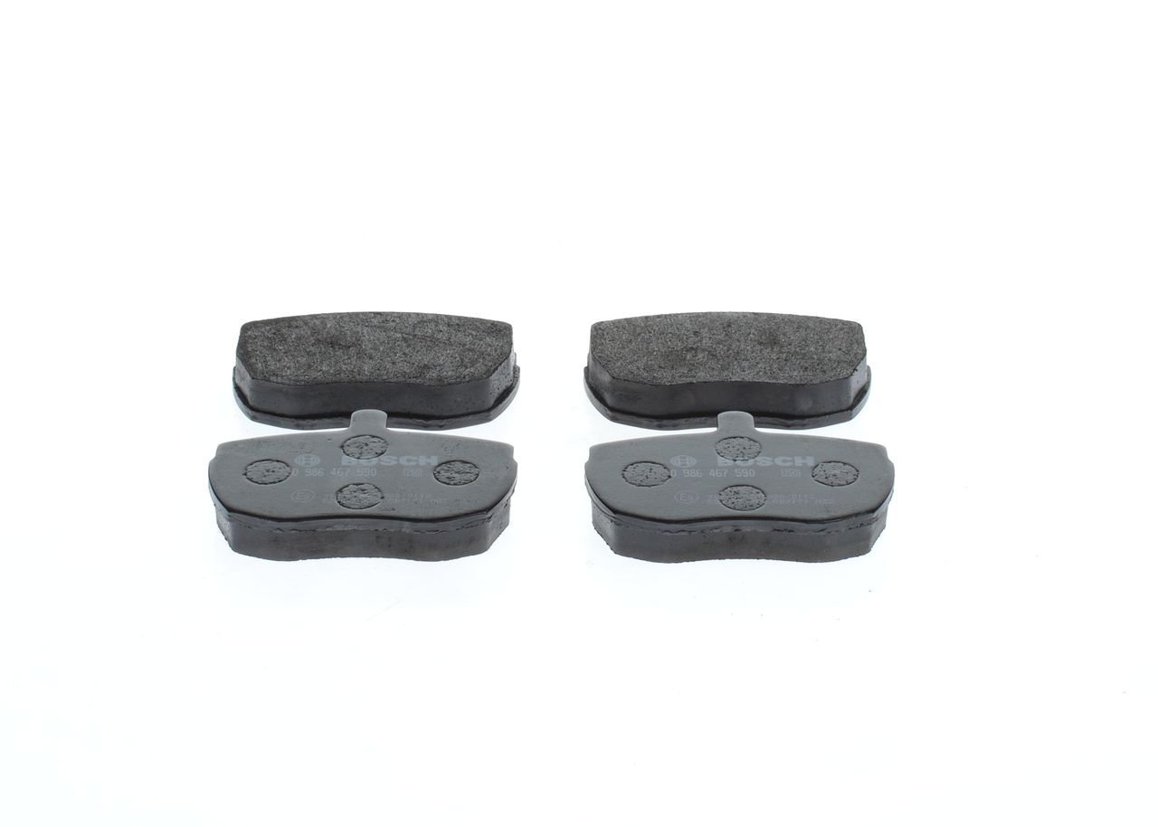 Brake Pad Set, disc brake 0 986 467 590