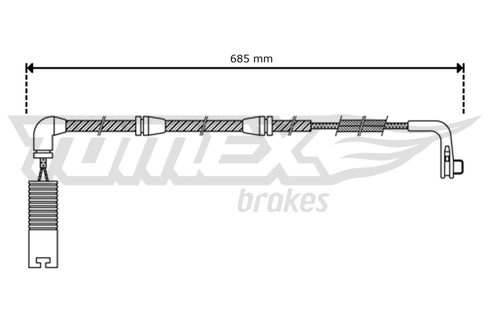 Warnkontakt, Bremsbelagverschlei&szlig;