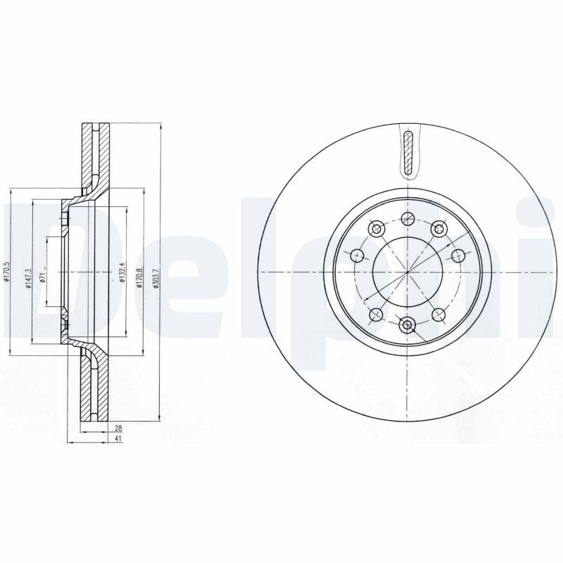 Brake Disc BG4083C