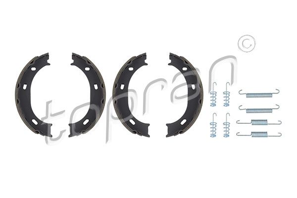 Bremsbackensatz, Feststellbremse