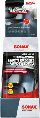 SONAX Clean+Drive TurboWaxTuch 40x50 Thekendisplay / 1 St&uuml;ck