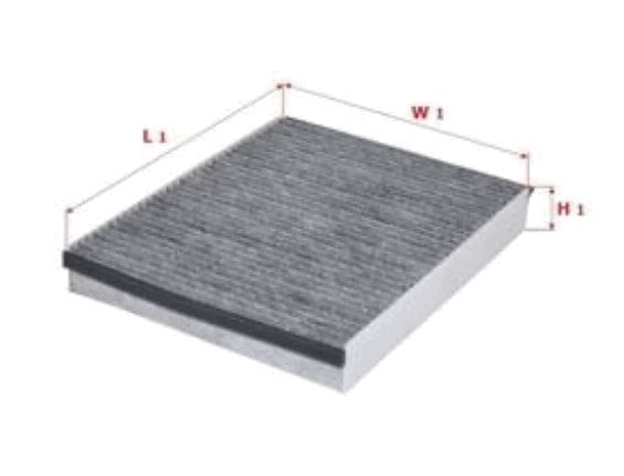 CABIN FILTER FITS RCA287C - TecDoc 1