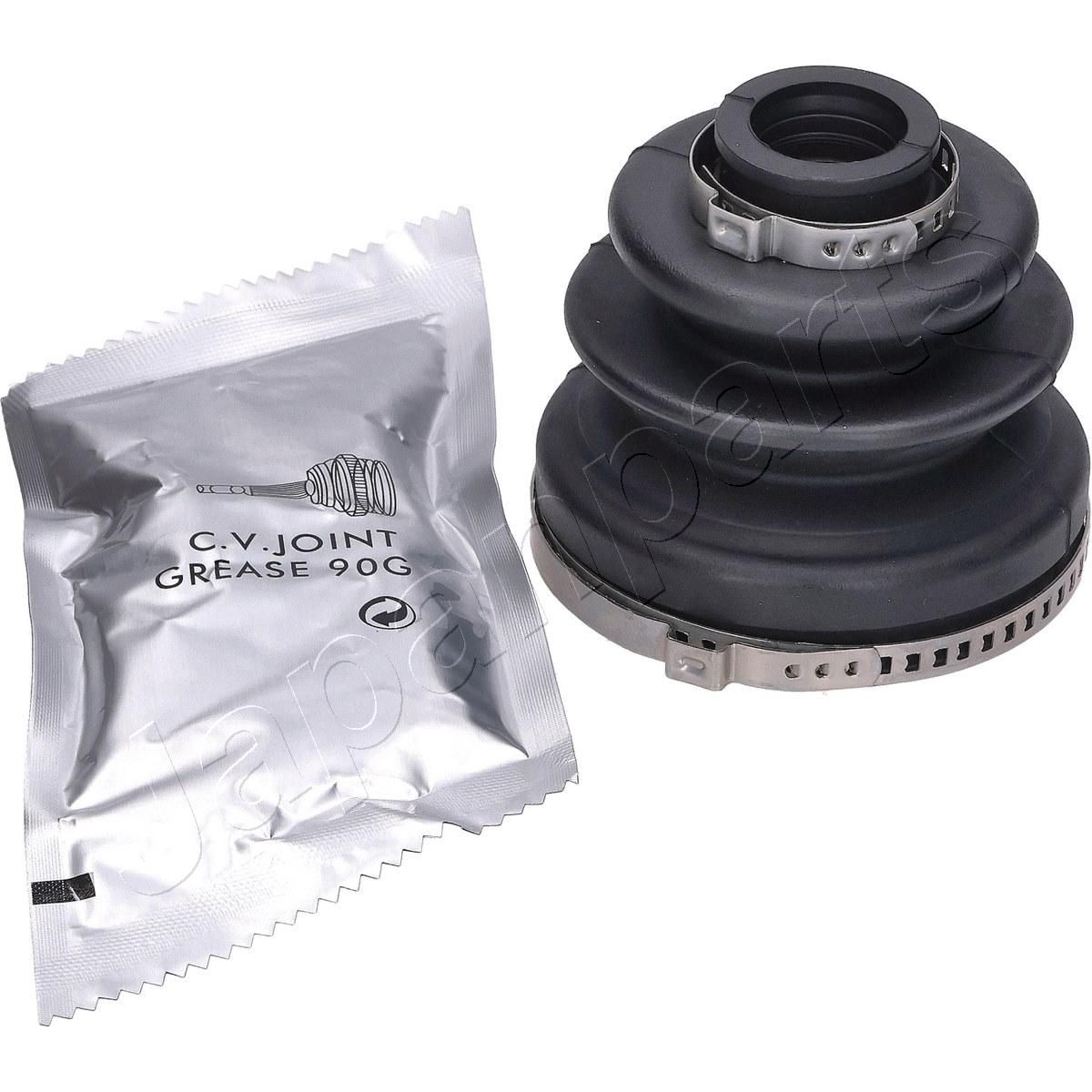 Faltenbalgsatz, Antriebswelle