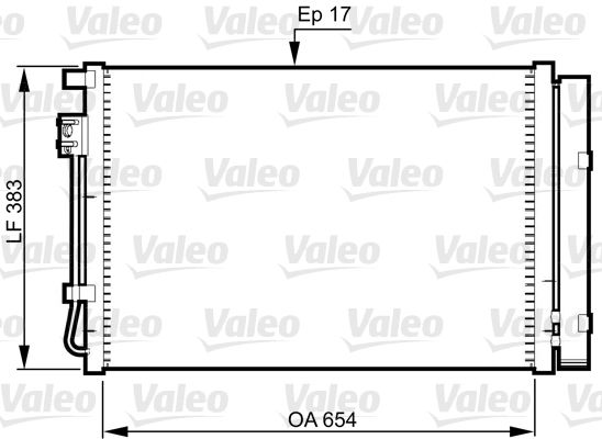 COND KIA RIO III