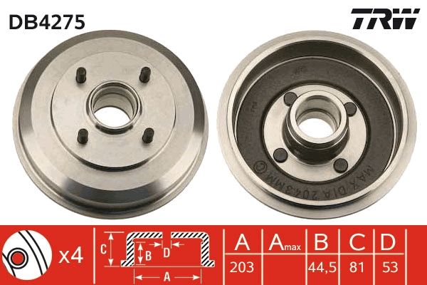 TAMBOUR DE FREIN  9900