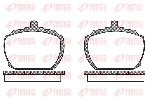 Premium Front Brake Pad Set Premium Front Brake Pad Set