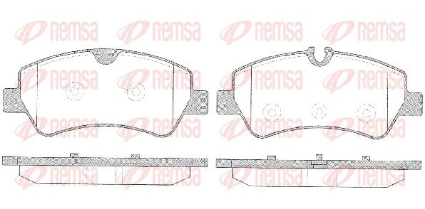 Premium Rear Brake Pad Set Premium Rear Brake Pad Set