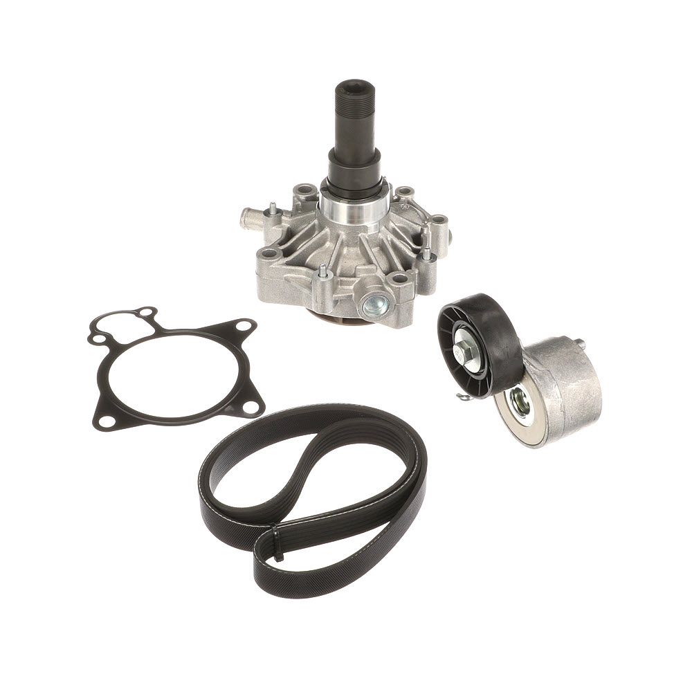 vandens siurblys + V formos rumbuotas diržas, komplektas