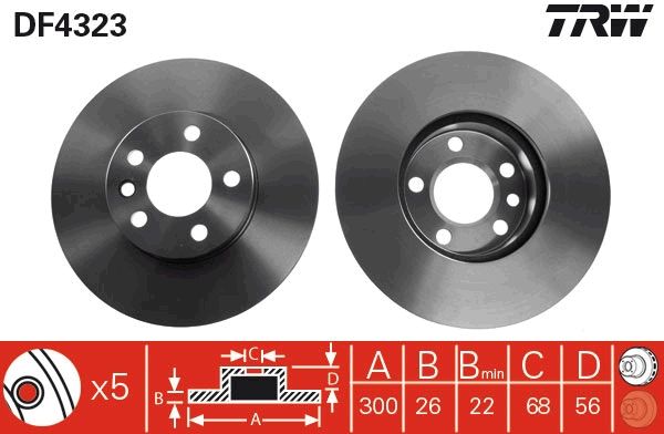 PAIRE DE DISQUES  9900