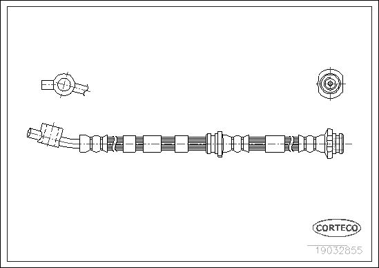 Brake Hose 19032855