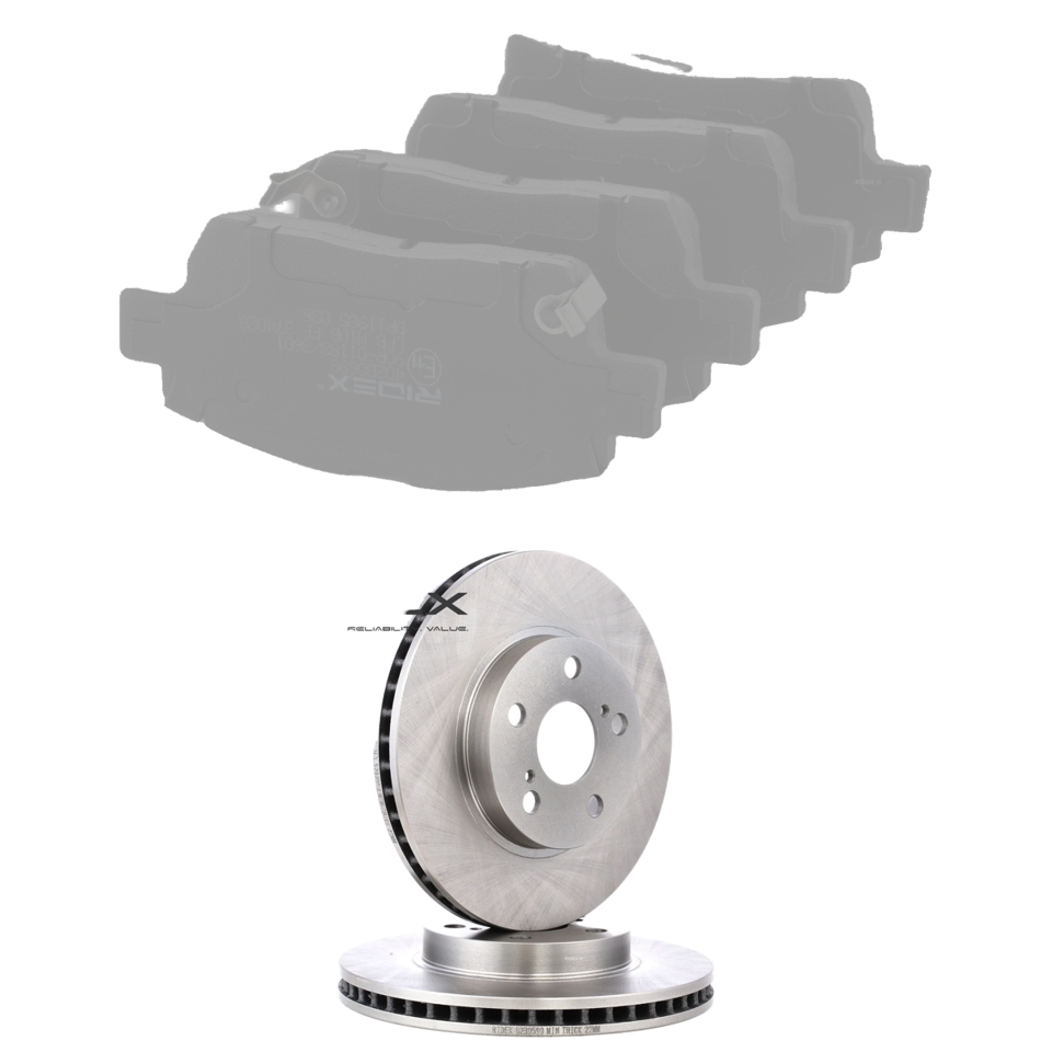 Remmenset, remschijf