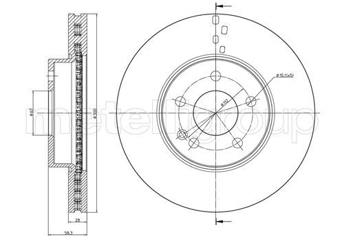 Brake Disc 23-0723