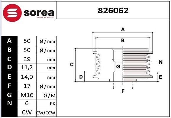 KIT EMB 2P SANS CSC FORD FOCUS FOCU  CP