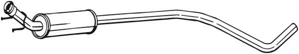 Mittelschalldämpfer