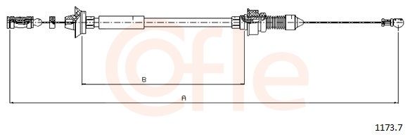 COFLE 1173.7 - Gaszug