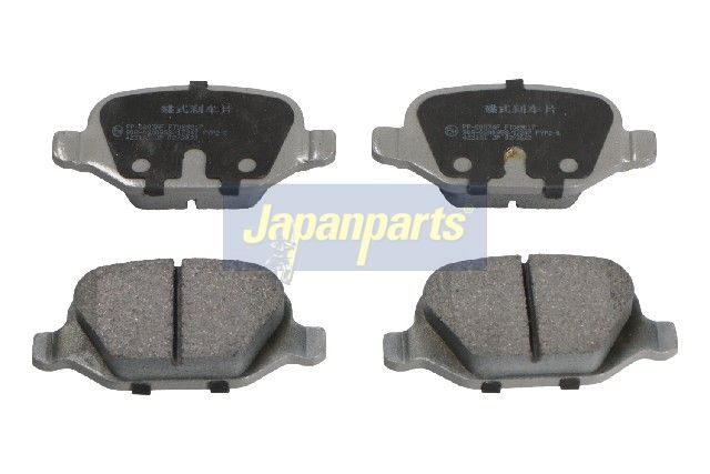 JAPANPARTS PP-0003AF - Bremsbelagsatz, Scheibenbremse