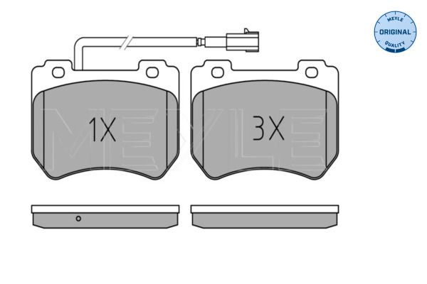 Bremsbelagsatz, Scheibenbremse Bremsbelagsatz, Scheibenbremse