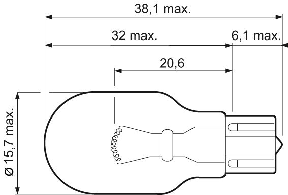 Glühlampe, Blinkleuchte