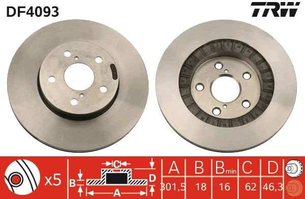 PAIRE DE DISQUES  9900