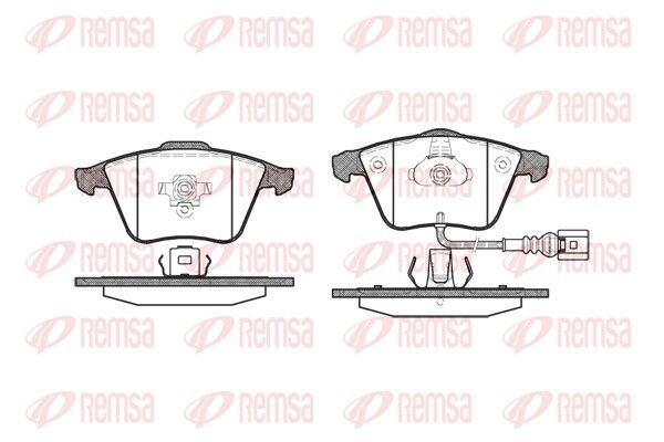 Premium Front Brake Pad Set Premium Front Brake Pad Set
