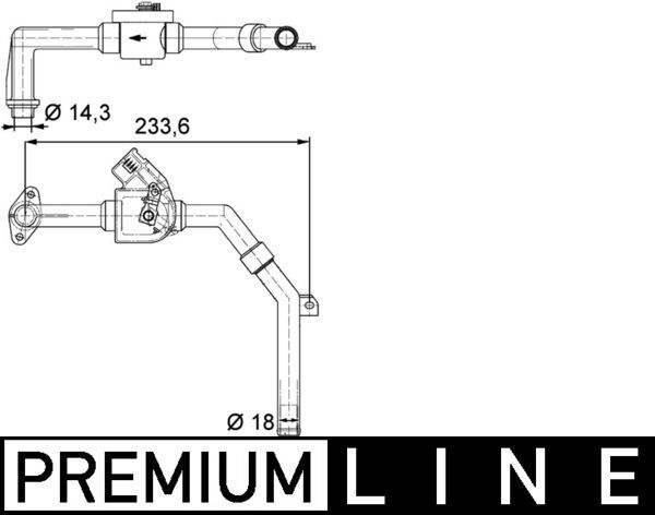 Coolant Control Valve CV 9 000P