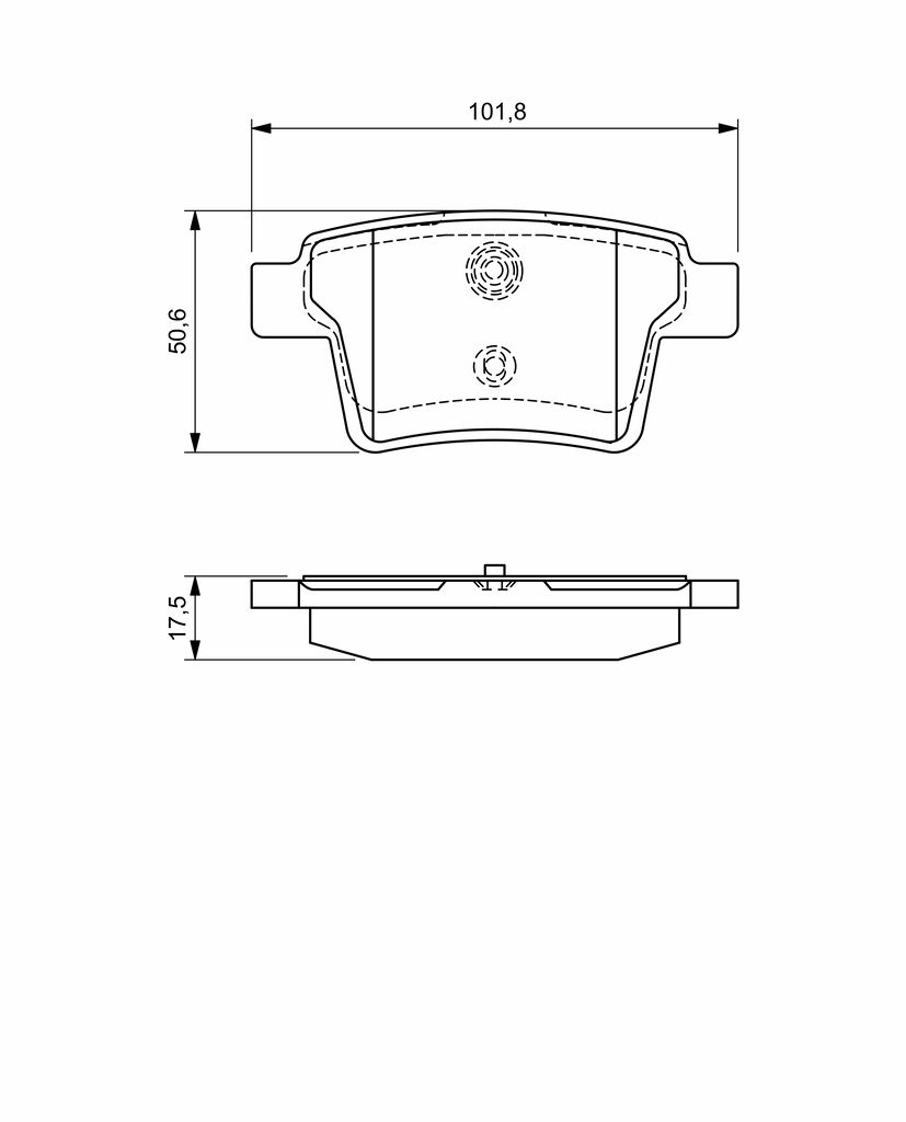 Bremsbelagsatz, Scheibenbremse