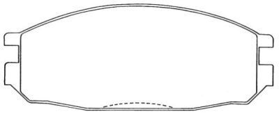 Juego de balatas de freno