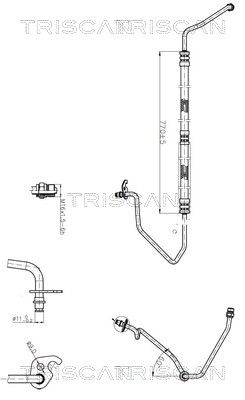 Hydraulikschlauch, Lenkung