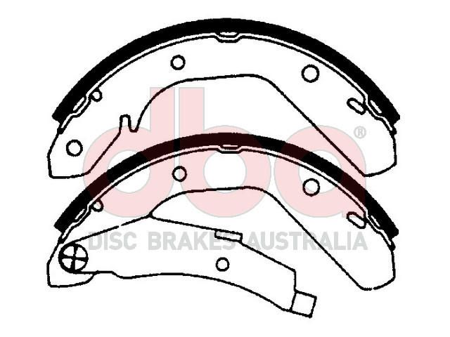 Street Series Brake Shoes [Volkswagen Passat 200mm] - TecDoc Only