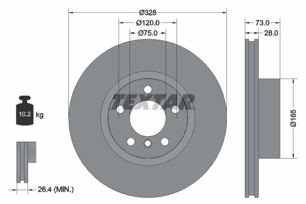 Brake Disc 92257105