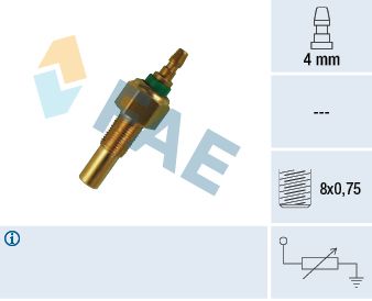Sensor, K&uuml;hlmitteltemperatur