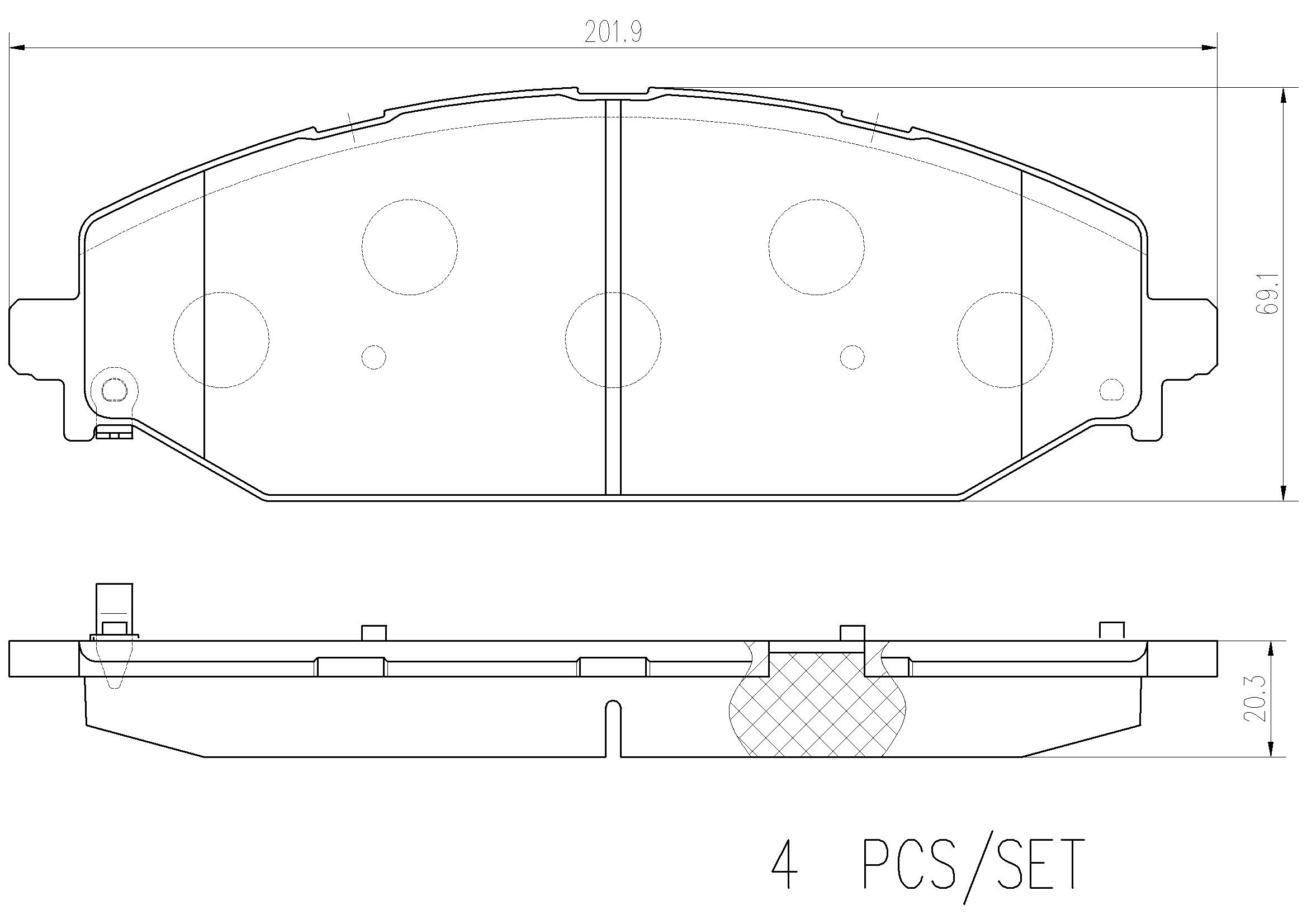 RAM 1500 18-On (FRT) - TecDoc Only