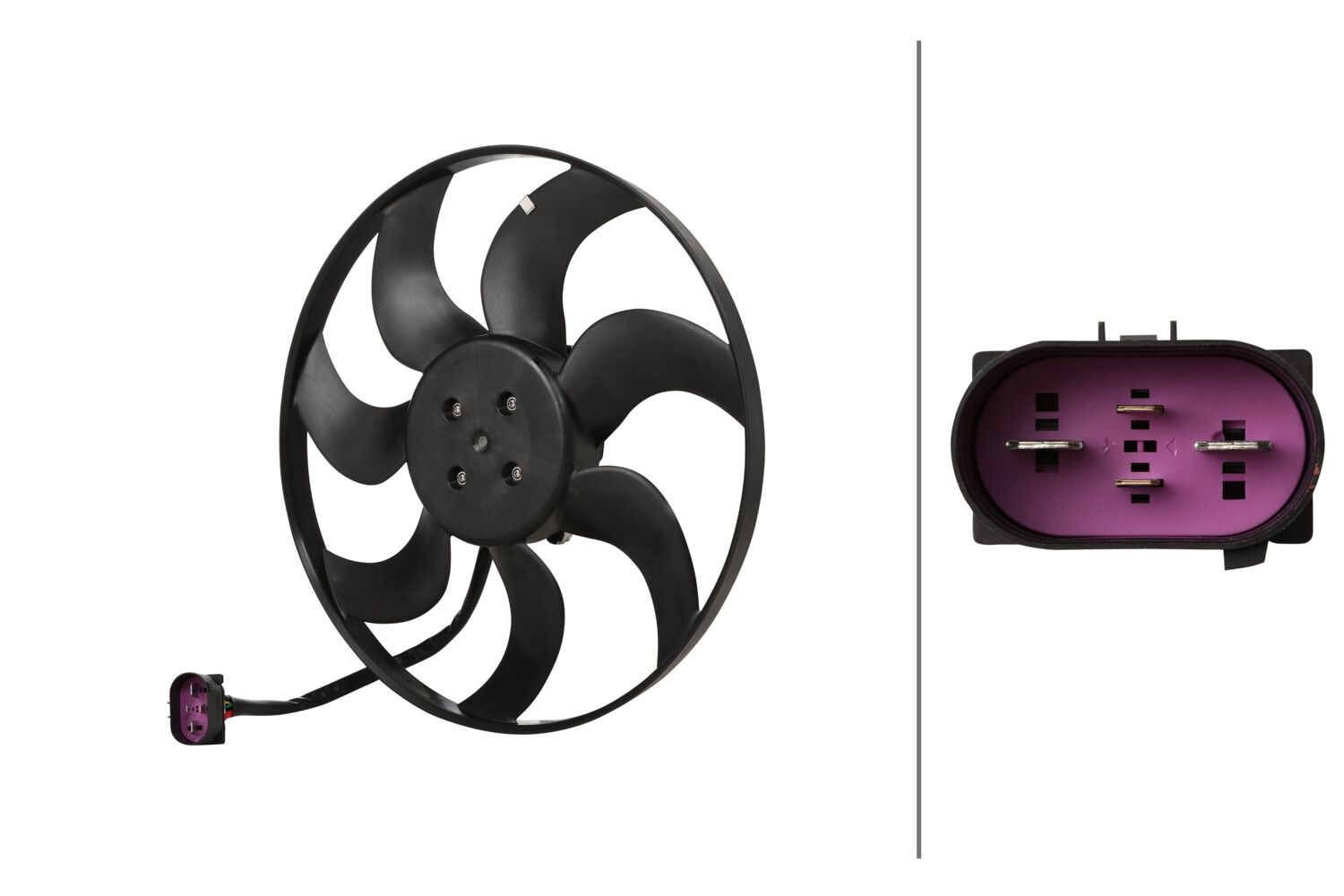 L&uuml;fter, Motork&uuml;hlung