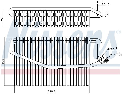 Verdampfer, Klimaanlage Verdampfer, Klimaanlage