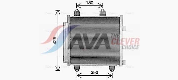 TO5765D AVA QUALITY COOLING ** CLEVER FIT ** kondenzátor, klíma