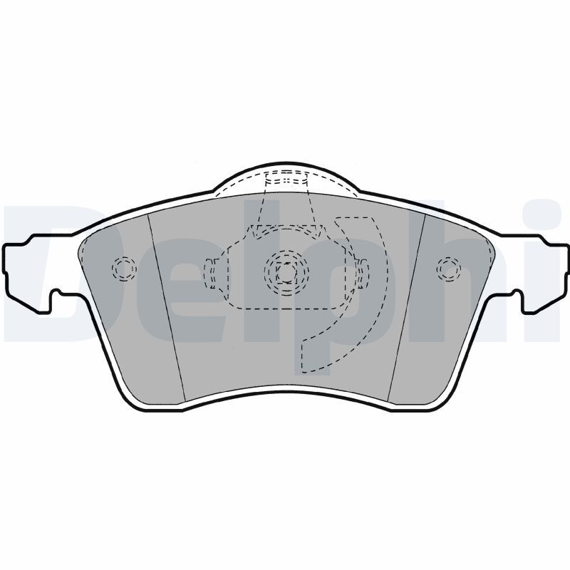 Brake Pad Set, disc brake LP1092